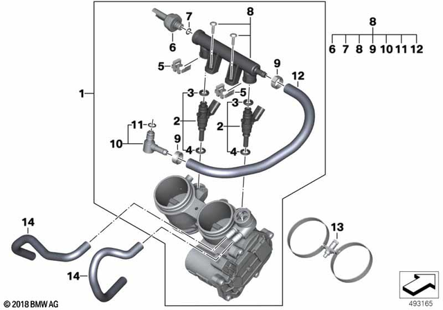 13539899007 - : Fuel Pressure Sensor for BMW-Motorrad Image
