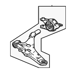 51350T60J00 - : Lower Control Arm for Acura Image