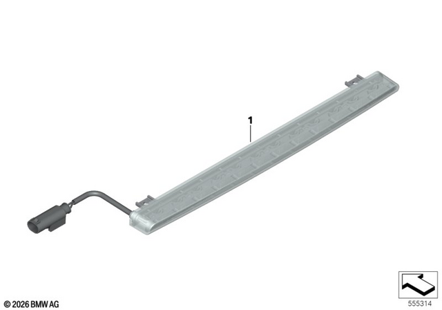 77517106082 - : Additional Brake Light for BMW-Motorrad Image
