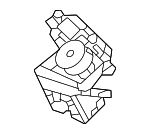 74800TRNH01 - Body: Lock for Acura Image