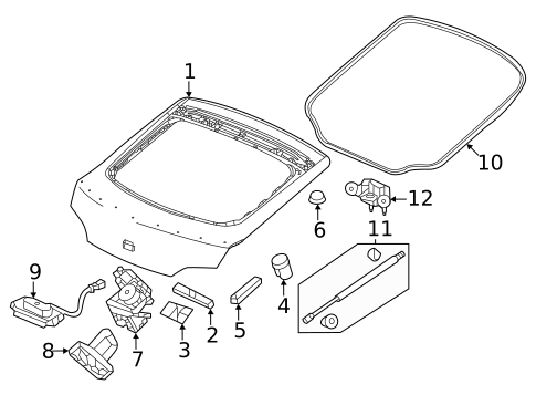 Liftgate for 2025 Acura Integra #0