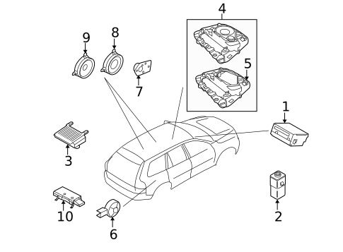 Sound System for 2016 Volvo XC60 #0