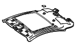 21769003041B55 - Body: Headliner for Mercedes-Benz Image
