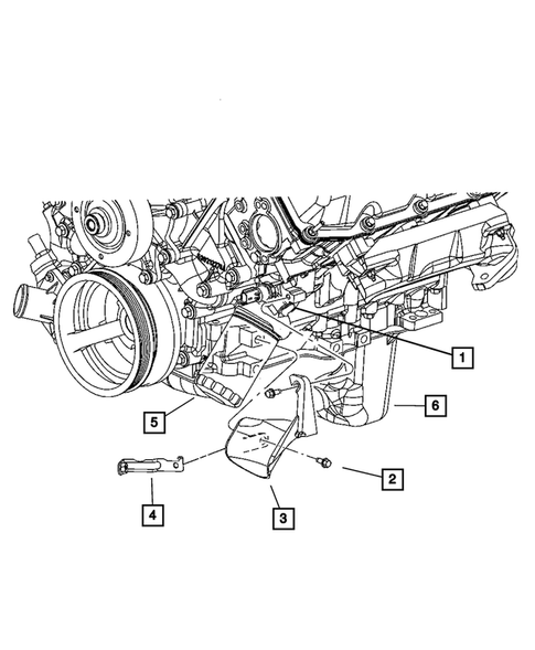 Engine Oiling for 2007 Jeep Liberty #1