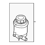 571502K000 - Steering: Power Steering Reservoir for Kia Image
