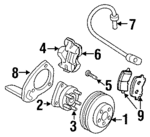 1721637 - Brakes: ACDelcoâ„¢ Caliper for GM Image
