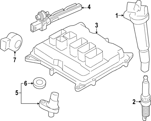 Powertrain Control for 2022 BMW 430i Gran Coupe #0