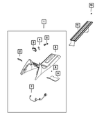 68639061AA - Interior Trim: Base Console for Mopar Image image