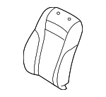 88360J6020RJ7 - Body: Seat Back Cover for Kia: K900 Image
