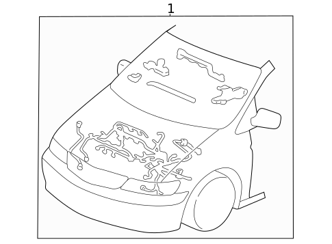 Wiring Harness for 2008 Honda Pilot #0
