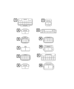 68314499AA - Electrical: Electrical Connector for Fiat: 124 Spider Image