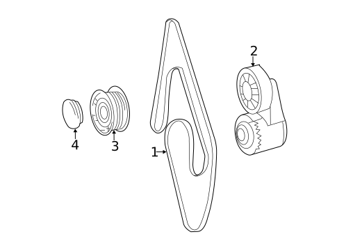 Belts & Pulleys for 2012 Mercedes-Benz R350 #0