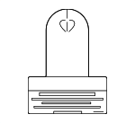 71216949923 - Body: Air Bag Label for BMW Image