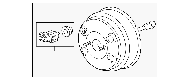 2010-2017 GM Power Brake Booster Assembly 22807708 | Shop Matick Buick GMC