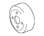 1617328020 - Cooling System: Pulley for Scion: tC, xB | Toyota: Camry, Corolla, Highlander, Matrix, RAV4, Solara Image