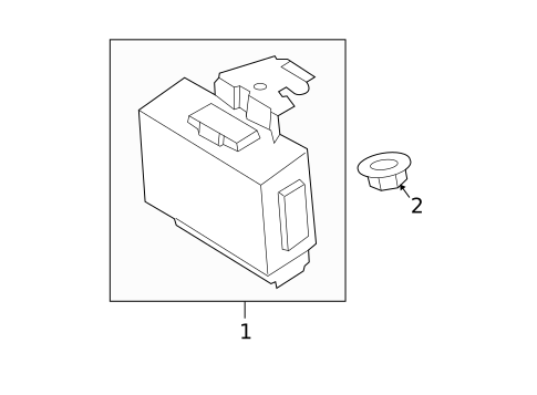 Daytime Running Lamp Components for 2007 Subaru Legacy #0