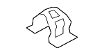 95555520800 - Body: Side Trim Retainer for Porsche Image