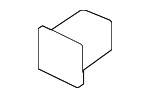 PAB80757700 - Body: Lower Trim Panel Nut for Porsche Image