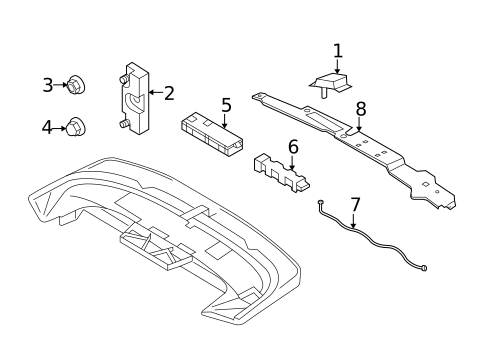 Antenna & Radio for 2013 Audi RS5 #2