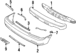 6202230R28 - : Bumper Cover for Nissan: Axxess Image
