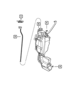 68050782AA - Cooling: Coolant Fluid Level Dipstick for Mopar Image
