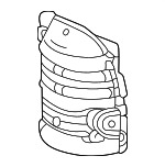 181816MAJ00 - Exhaust: Converter Shield for Honda Image