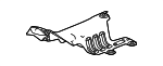 74601T20A00 - Body: Floor Pan Heat Shield for Honda Image