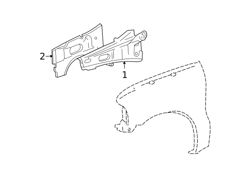 Inner Components for 2005 Ford Excursion #0