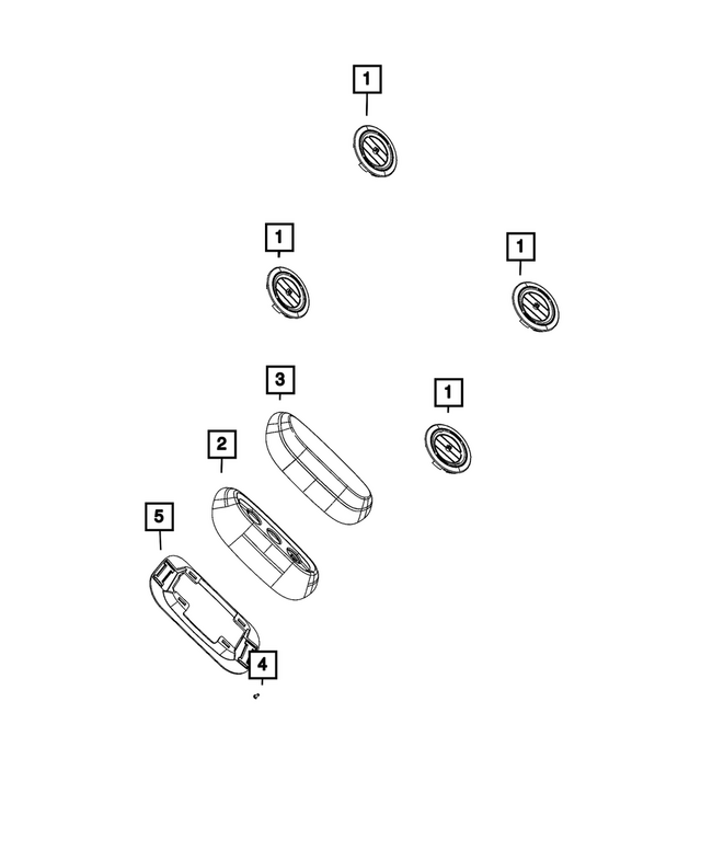 68086774AA - Interior Trim: Tapping Screw for Mopar Image