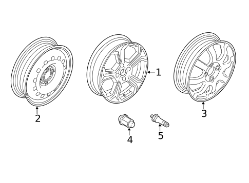 Wheels for 2015 Ford Fiesta #2