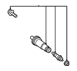 90942A5011 - Electrical: Valve Stem for Lexus Image