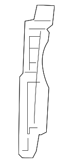 1RG80DK2AA - Body: Shield for Dodge: Ram 2500, Ram 3500 | Ram: 2500, 3500 Image