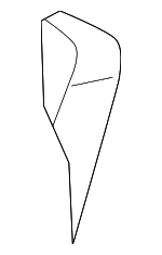 68066988AA - Body: Seat Back Pad for Dodge: Ram 2500, Ram 3500 | Ram: 2500, 3500 Image