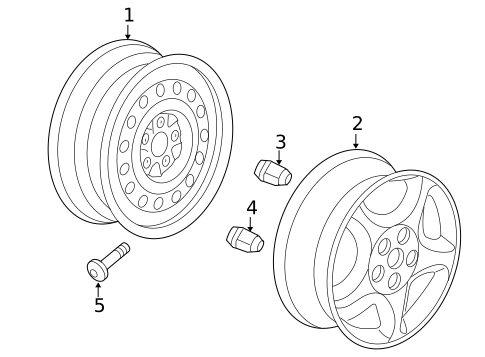 Wheels for 2005 Saturn Relay #0
