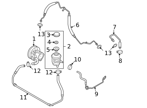 Pump & Hoses for 2009 Chevrolet Aveo #0