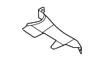 51115A1DFF4 - Body: Rear Brace for BMW Image