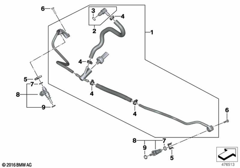 Injector Nozzles and Lines for 2022 BMW-Motorrad R 1250 RT #0