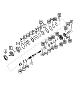 68402170AA - Transfer Case and Power Transfer Unit: Thrust Washer for Mopar Image