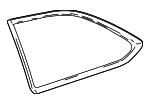 627100E150 - Body: Quarter Glass for Toyota Image image