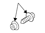 823132D000WK - Body: Door Trim Panel Grommet for Kia Image