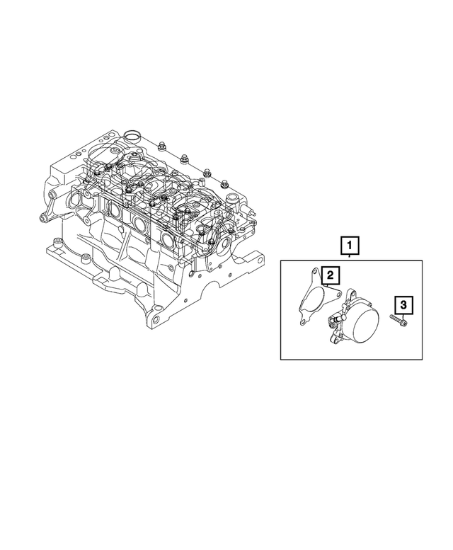 68319800AA - : Vacuum Pump for Mopar Image