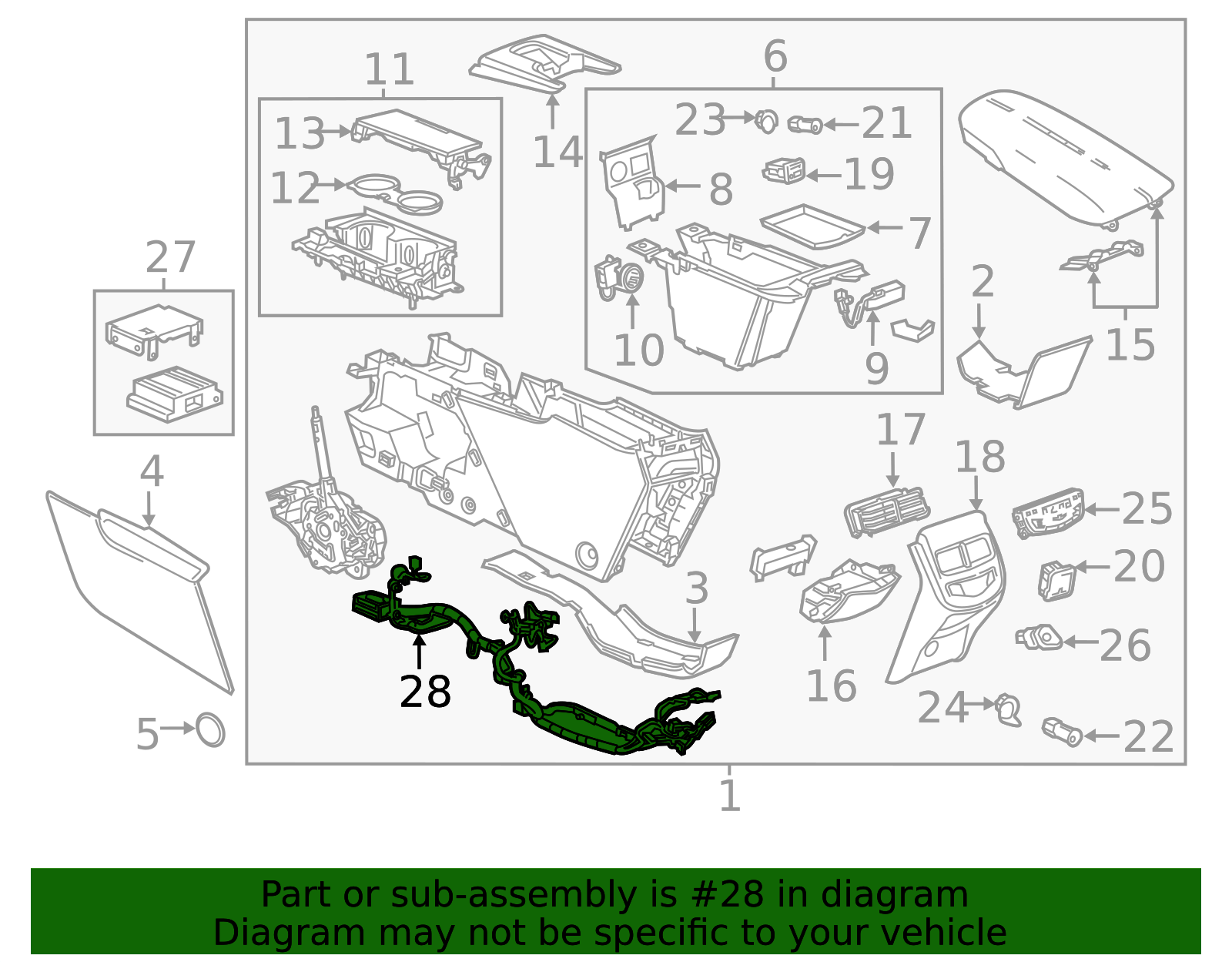 Buy Genuine GM Auto Parts - Harness (Part # 23137789) | GM Parts Store