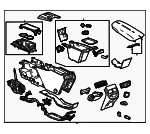 23408339 - : F Console for Cadillac: XTS Image