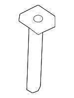 88602ET01C - Body: Headrest Guide for Nissan Image