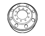 LC3Z1007J - Suspension: Wheel, Alloy for Ford Image