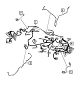 68101127AD - Electrical: Instrument Panel Wiring for Chrysler: 300 Image