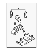 7A1Z7210E - Body: Shifter Assembly for Lincoln: MKX Image