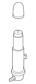 99762816301 - Electrical: Washer Nozzle for Porsche: 718 Boxster, 718 Cayman, 718 Spyder, 911, Boxster, Cayman Image