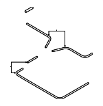 4320479 - Electrical: Washer Hose for Porsche: 718 Boxster, 718 Cayman, 718 Spyder, 911, Boxster, Cayenne, Cayman, Panamera Image