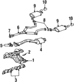9008012011 - Exhaust: Manifold Stud for Lexus: SC300 Image